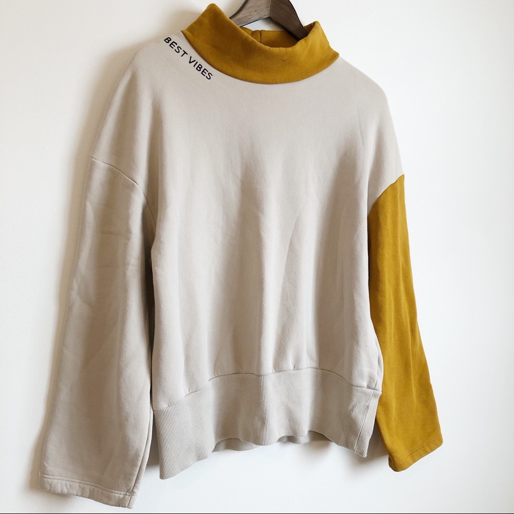 SOLD Zara 90s Best Vibes Bell Long Sleeve Sweater - Picture 3 of 12